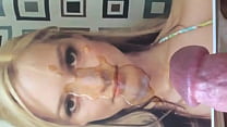 porn сара любит видеть большие члены на камеру и пристрастилась к большому количеству теплой спермы на лице porn
