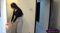 porn year ladyboy licks and fucks a gloryhole asshole from a guy porn