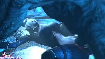 porn two hardcore huge cock monster fucking sexy anime girl porn