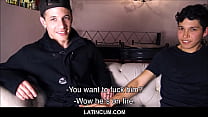 porn year two twink spanish latino boys get paid to fuck in front of camera guy porn