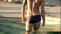 porn worship handsome teen rimmed and spitroasted porn