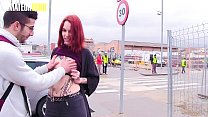 porn любительское евро испанская рыжая сильвия руби подобрала парня и трахается с ним в ммж porn