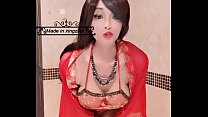 porn 性感伪娘星籽妃中国风新娘装诱惑你 porn