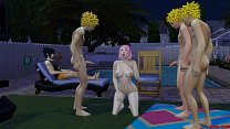 porn wife sakura fucked by the clones of naruto gangbang in front of husband s cuckold porn