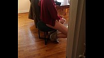 porn 彼がけいれんするのを捕まえた私は彼が来るまでポルノを見て彼をスパイした porn