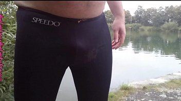 porn sri speedo urinating at the canal outdoor fun porn