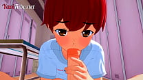 porn servitude yaoi 3d naru x shiro yaoiotubes mascot handjob blowjob anal porn