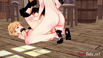 porn step genshin impact yaoi venti makes aether his own in the canteen with crempie porn