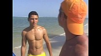 porn फल hot gay threesome fucking on the beach porn