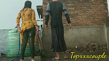 porn have fun in the rain with your new neighbor in the month of sawan porn