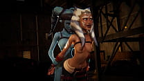 porn of ahsoka tano gets creampied by futa aayla secura star wars inspired 3d porn porn