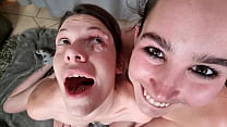 porn подросток очищает мой глаз языком после того как сперма вылилась мне в глаз 2 девушки дрочат член pov porn