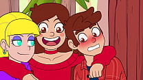 porn kha gravity falls parody cartoon porn part 1 pussy licking and cowgirl dick riding porn