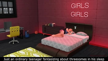 porn sims 4 реальный голос горячие незнакомки из интернета приходят порадовать парня в сексе втроем porn