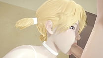 porn showcase yaoi femboy cole blowjob and fucked by catboy femboy sissy crossdress japanese asian manga anime game porn