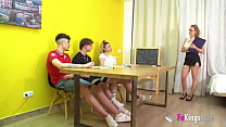 porn americinose the fakings academy is back lara teaches teens how to fuck well porn