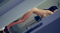porn застукал сводную сестру пока она трахалась с дилдо в душе porn