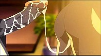porn 欲求不満のふたなりは従業員を犠牲にして自分を救う porn