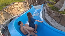 porn моя глупая сводная сестра застряла на горке в бассейне и я воспользовался возможностью чтобы трахнуть ее дико porn