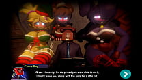 porn fnaf night club экстремальная хентай игра ep17 девушки из fnaf такие сексуальные в наряде санты porn