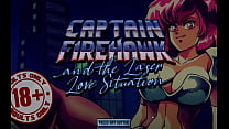 porn arqhruthr captain firehawk and the laser love situation hentai games pornplay ep1 stripping naked a giant alien porn