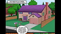 porn wala even marge marge gave it to ned neighbor church the simpsons parody porn