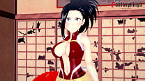 porn saxy momo yaoyorozu bj tj boku no hero free porn