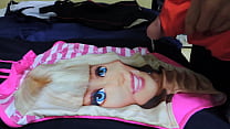 porn machanoc cumshot in the barbie swimsuit porn