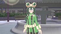 porn not tsuyu asui fucking in the park pov boku no hero short porn