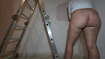 porn law my big ass milf wife painting the bedroom wall homemade amateur intimacy porn