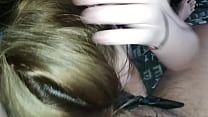 porn домашняя любительская шлюха в сексуальном нижнем белье сосет большой член со спермой на лице porn