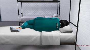 porn 오징어 게임 패러디 참가자가 심하게 섹스를 당해서 벌을 받는다 porn