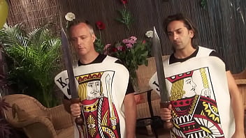 porn cosplay orgy turns into cum swapping tongue fencing porn
