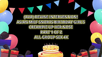 porn birthday girl alexis monroe creampie snorted by ava devine in kinky threesome porn