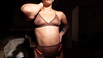 porn lena marseillaise performs her first gangbang porn