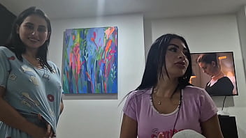 porn ночь кино с моей лучшей подругой и ее сводными братьями заканчивается оргией и кончанием в мою киску алехандра porn