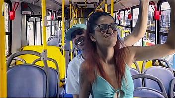 porn student humped and fucked on the bus in public porn